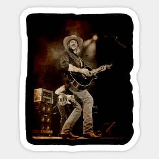 toby keith young perform vintage pictures Sticker